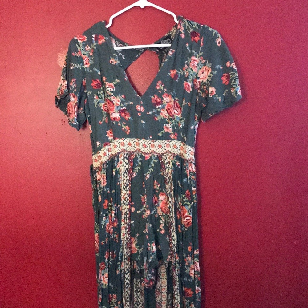 SOLD Francescas/Angie’s Flowered Dress/Romper